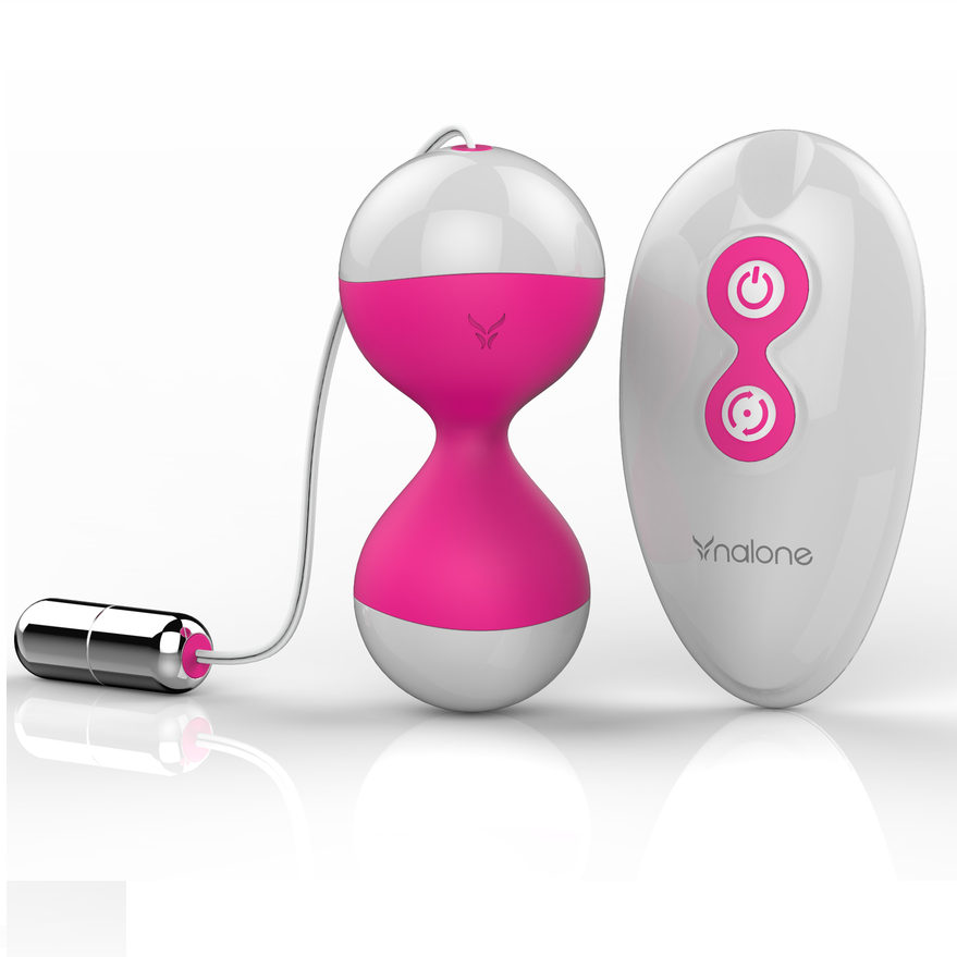 Huevo Vibrador Y Bolas Kegel Miu Miu Fuchsia