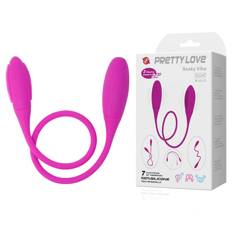 Deluxe Pretty Love Snaky Vibrador 7v