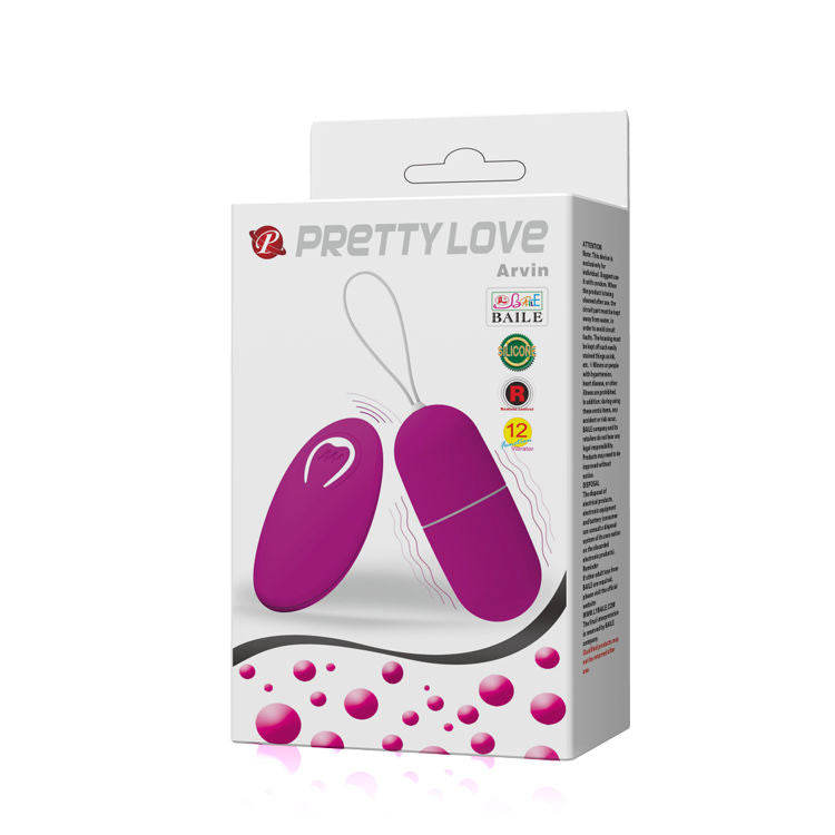 Pretty Love - Huevo Vibrador Arvin Control Remoto 12v