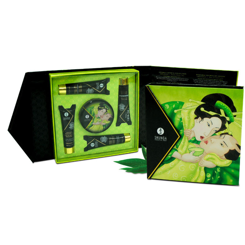 Shunga Kit Secretos De Una Geisha Té Verde
