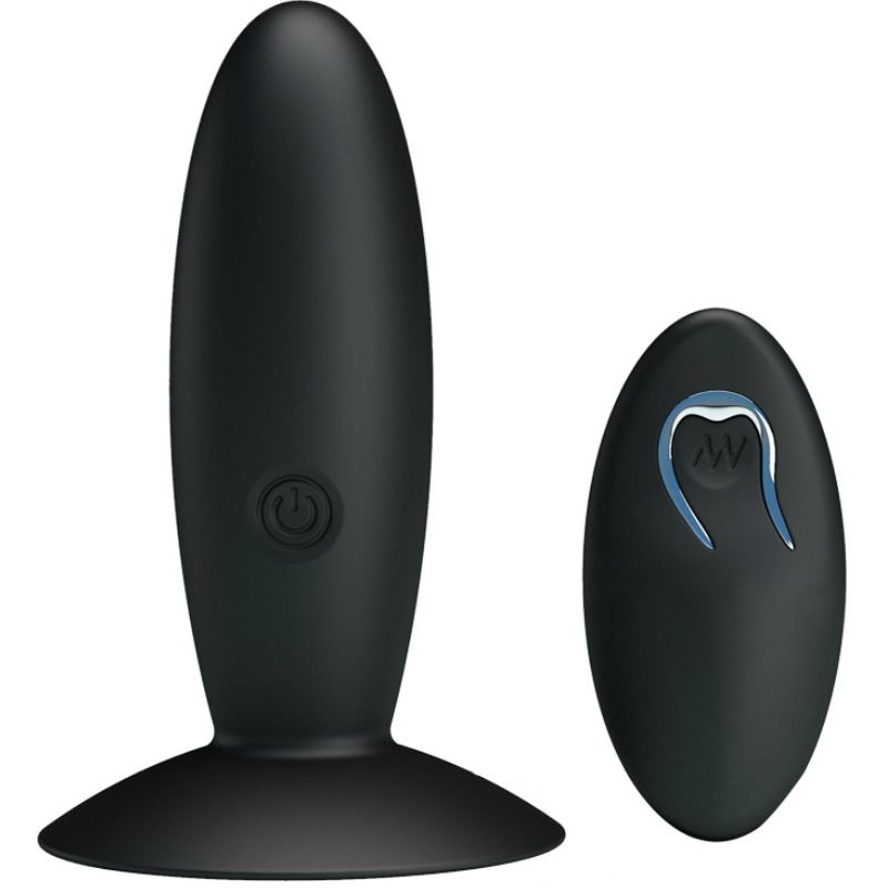 Plug Anal Pretty Love - Bottom - Recargable Con Vibracion Y Mando