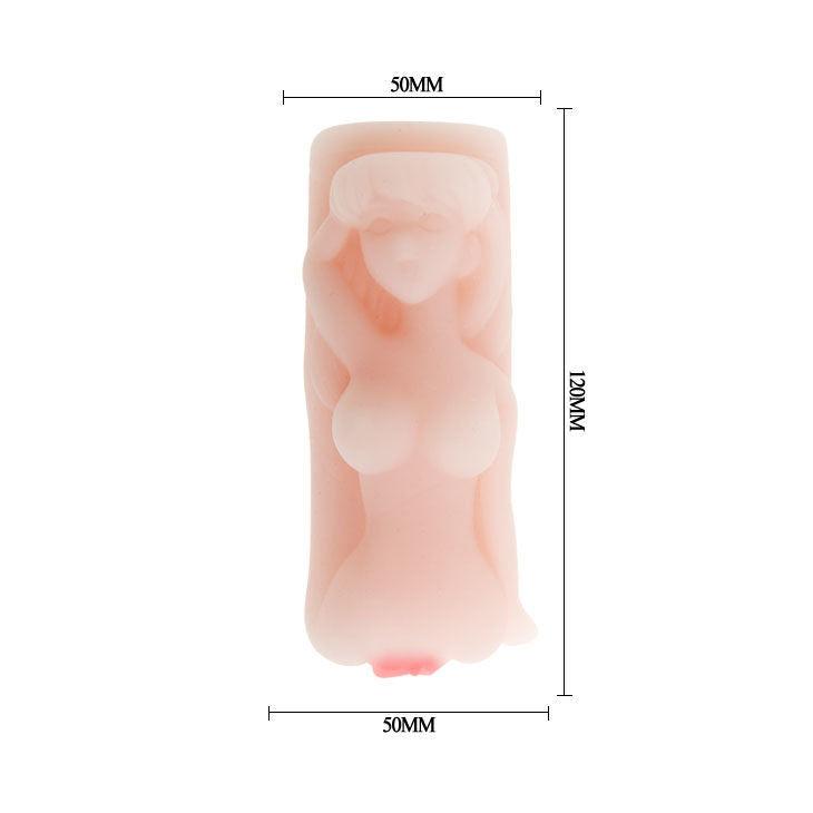 Baile - Mini Masturbador Masculino Torso Mujer Temptation Passion