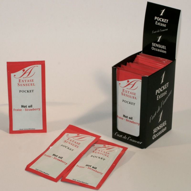 Extase Sensual - Aceite Estimulante Fresa 10 Ml