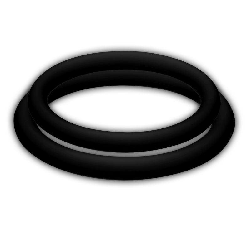 Joydivision Potenzduo - Anillos Para Pene Negro - M