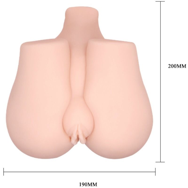 Crazy Bull - Vagina Y Ano Realísticos Con Vibración Posición 3
