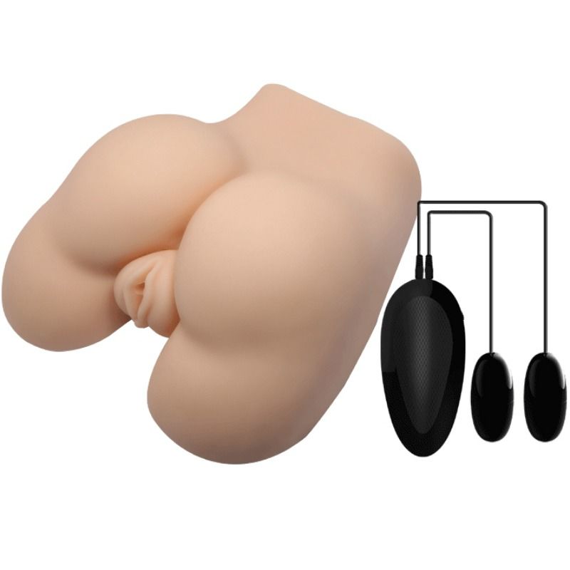 Crazy Bull - Vagina Y Ano Realísticos Con Vibración Posición 5