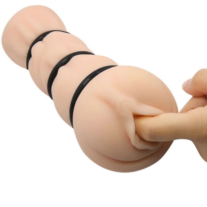 Crazy Bull - Vagina Masturbador Con Anillos