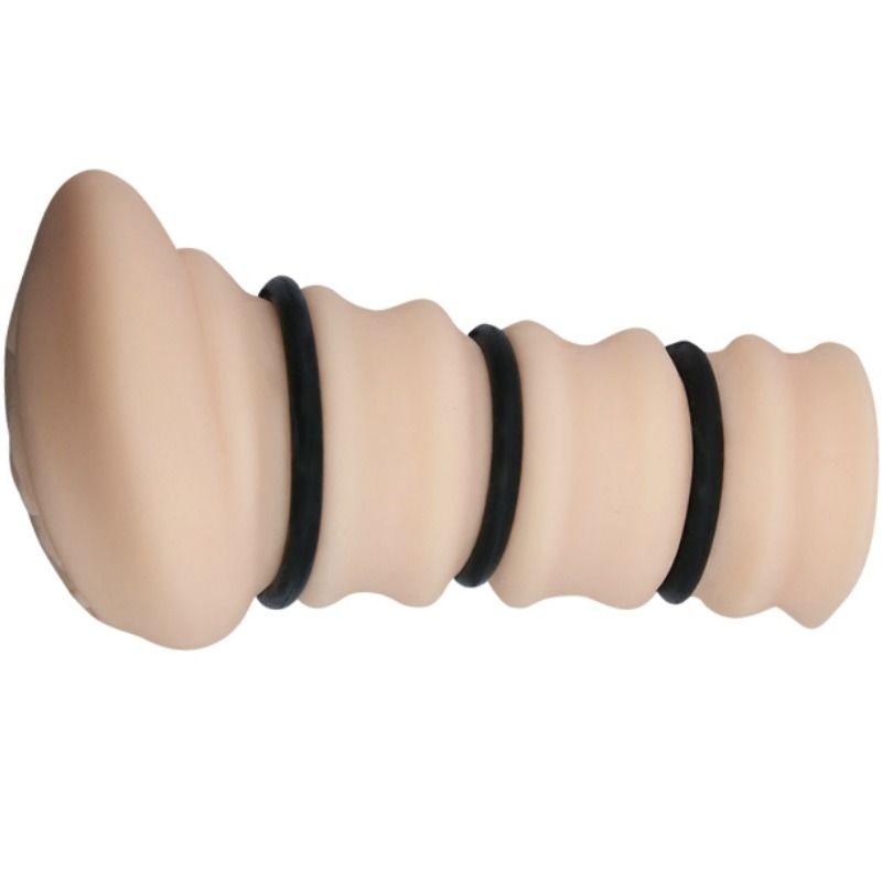 Crazy Bull - Masturbador Con Anillos Modelo Vagina 2