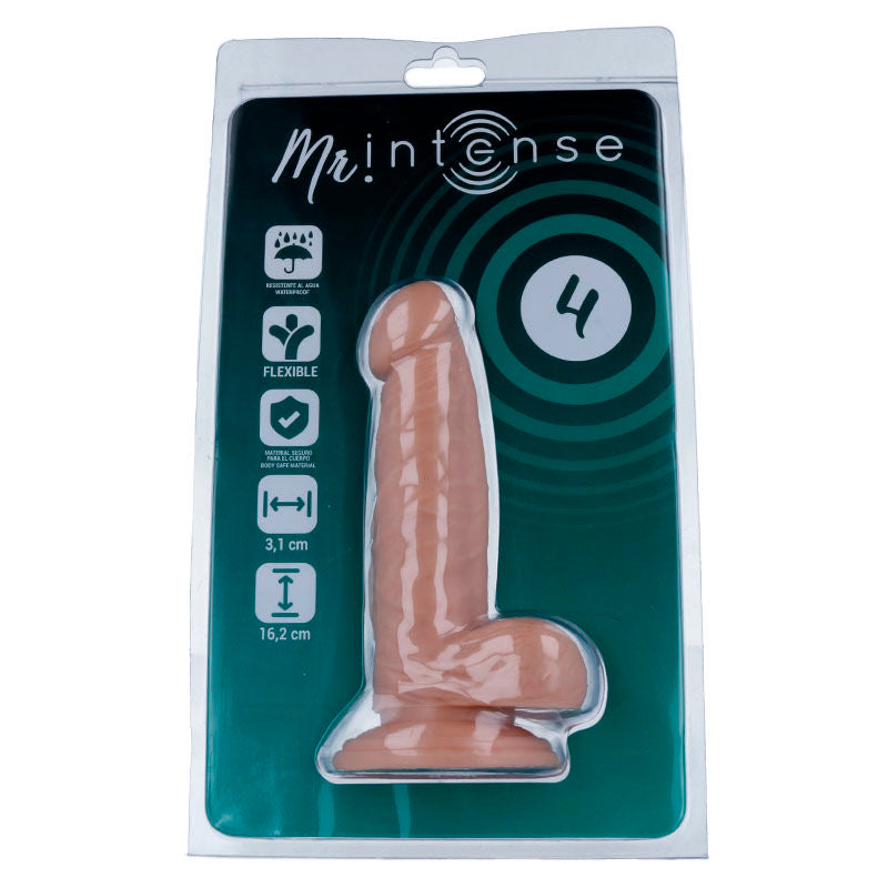 Mr Intense - 4 Pene Realístico 16.2 Cm -o- 3.1 Cm