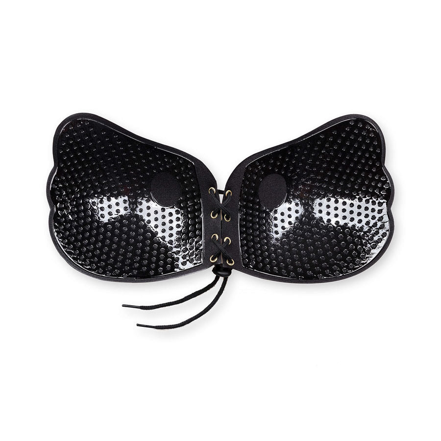 Bye-Bra - Lace-It Realzador Push-Up Negro Copa D