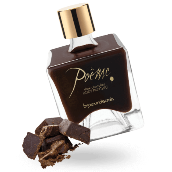 Bijoux - Poeme Pintura Comestible Chocolate Negro 50 Gr