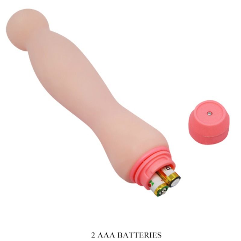 Baile Dildo Vibrador Color Natural 22 Cm