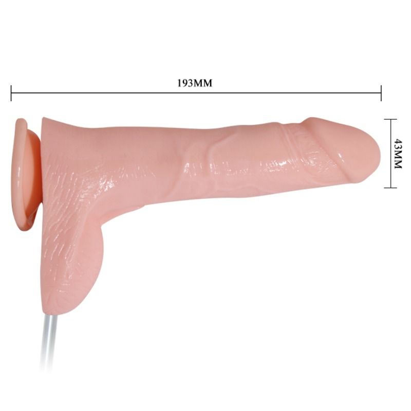 Dildo Eyaculador Water Spray Natural