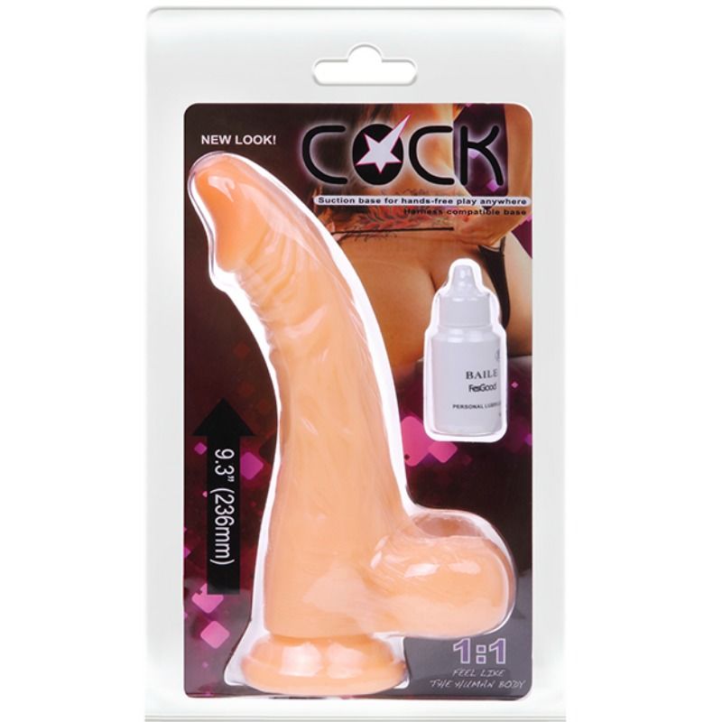 Baile - Cock Dildo Realístico Con Vibración