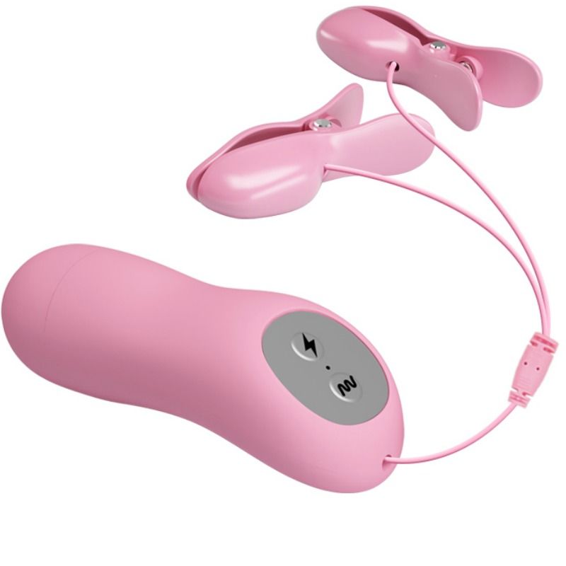 Romantic Wave Pinzas Con Vibracion Y Electroshock