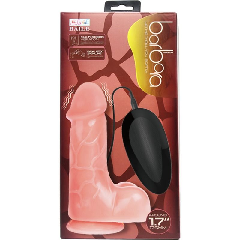 Baile - Vibrador Realistico Barbara Natural
