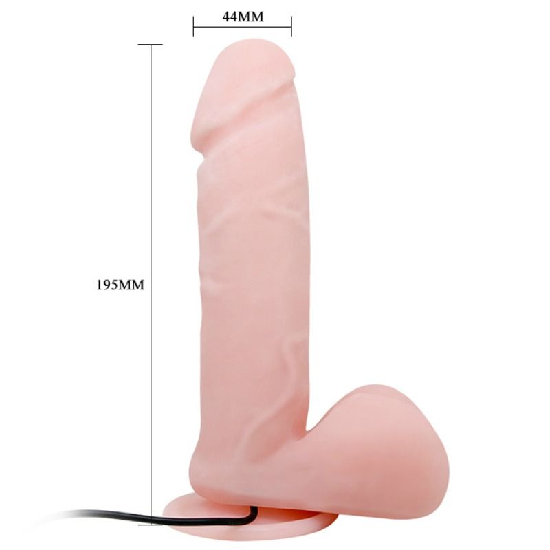 Baile - Vibrador Realistico Oliver Con Funcion Rotacion