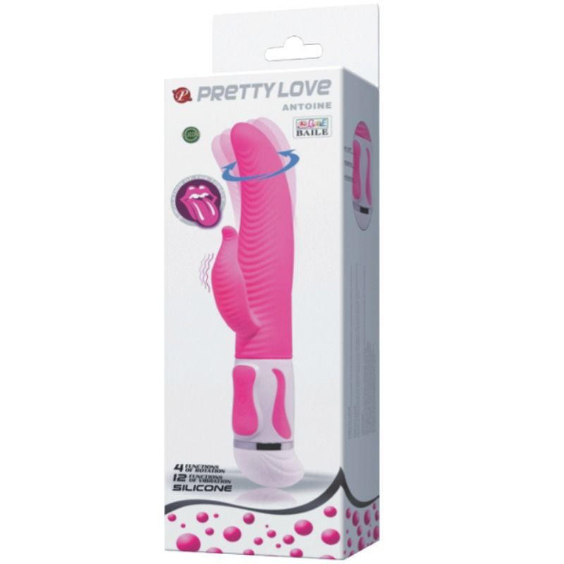 Pretty Love Vibrador Antoine Color Rosa