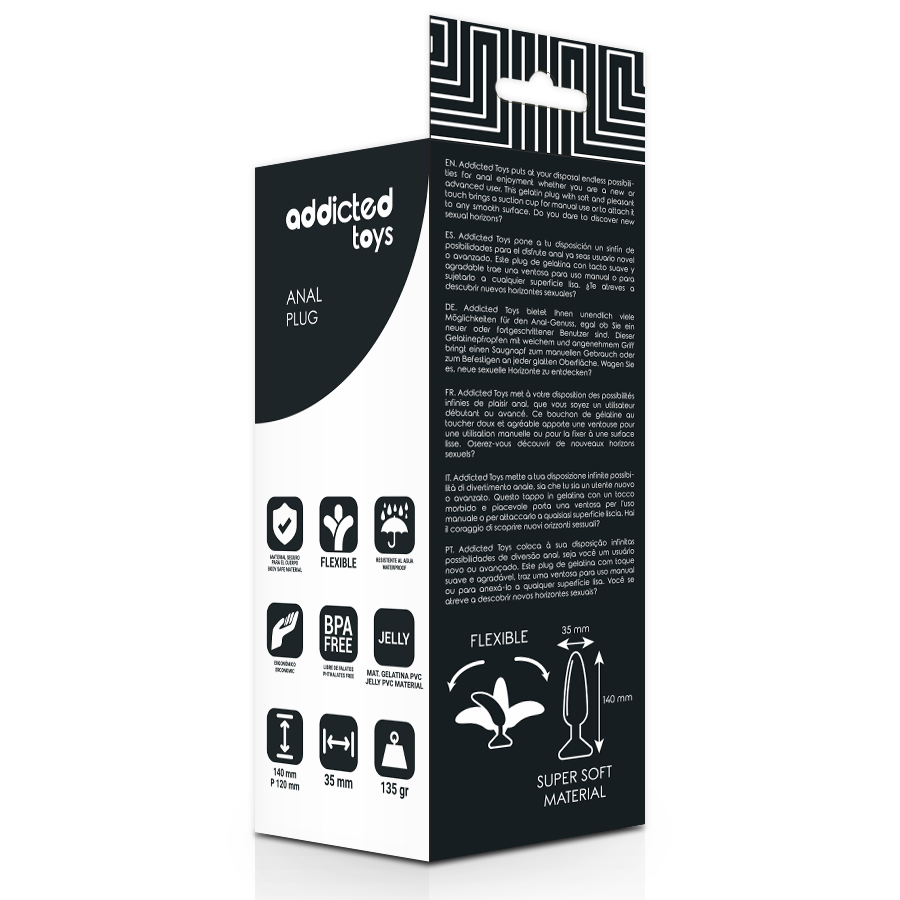 Addicted Toys - Anal Plug 13.5 Cm
