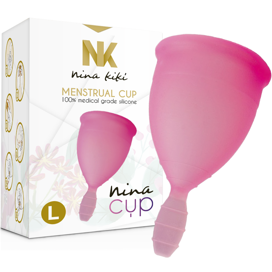 Nina Kikí - Copa Menstrual Rosa - Talla L