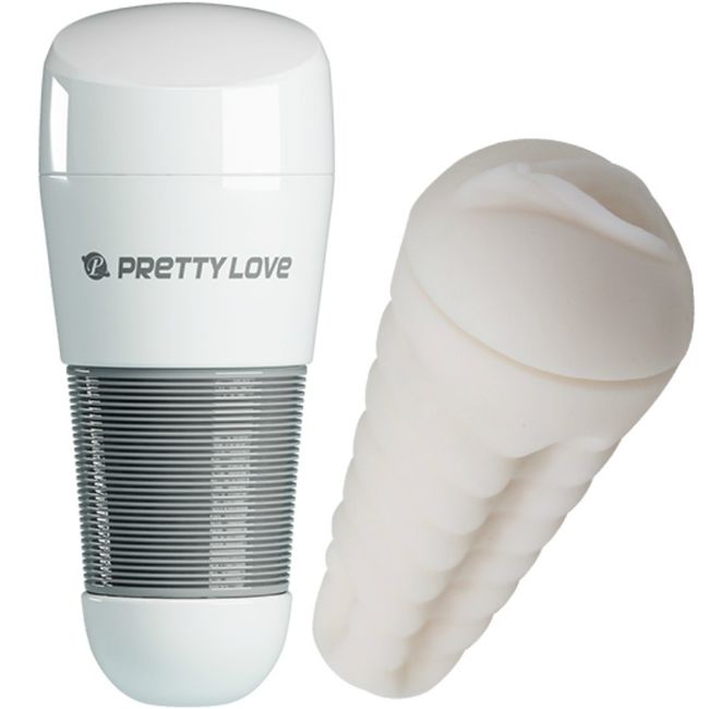Pretty Love - Kitty Masturbador Blanco Vagina