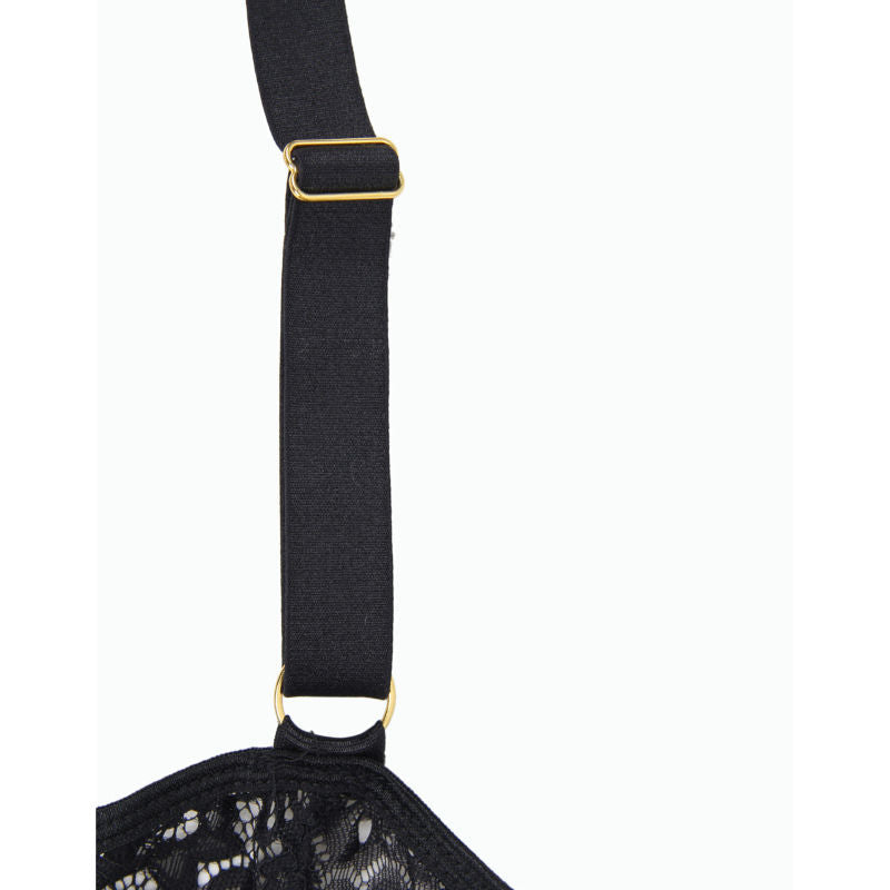 Subblime - Corset Y Cinturon Negro L/Xl