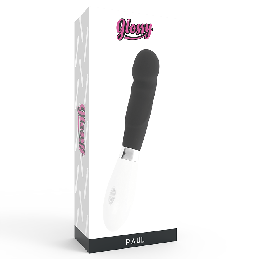 Glossy - Paul Vibrador Negro