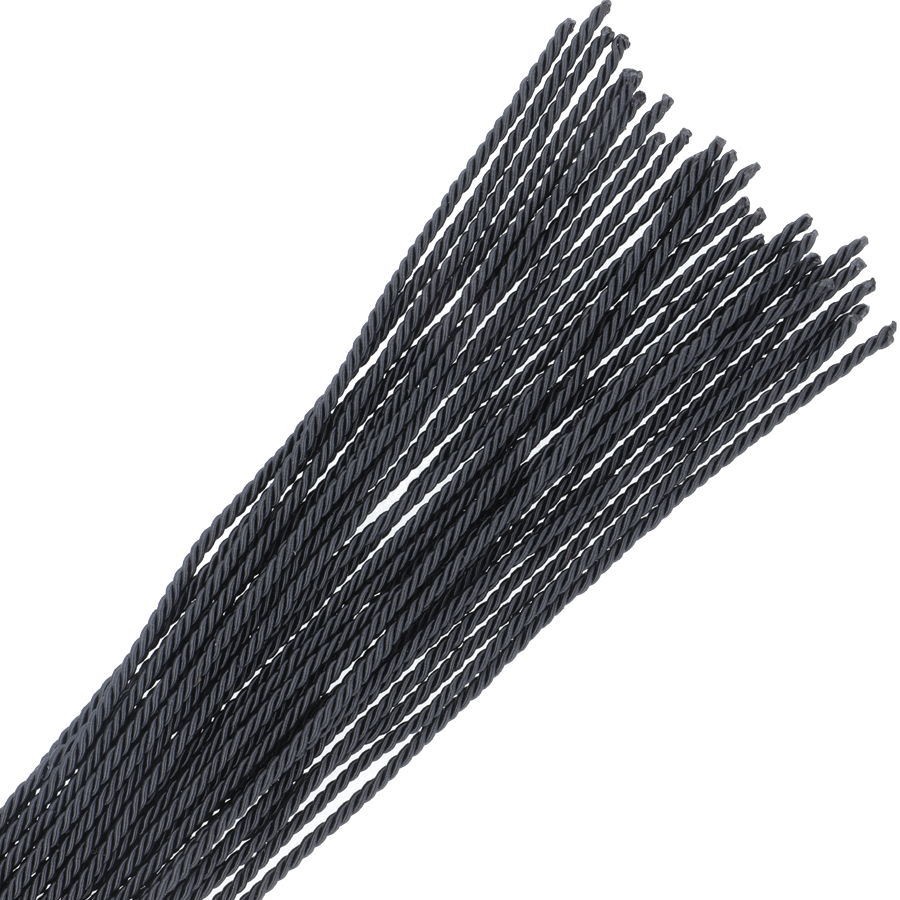 Darkness - Látigo Bondage Negro 50cm