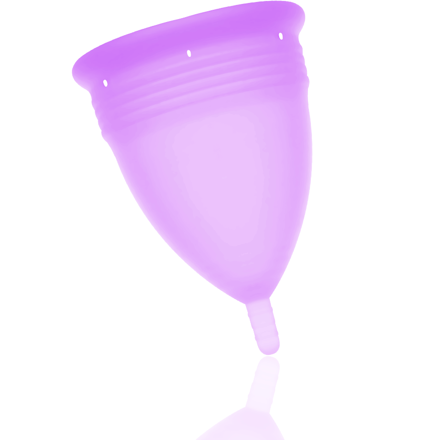 Stercup - Copa Menstrual Fda Silicona Lila - Talla L