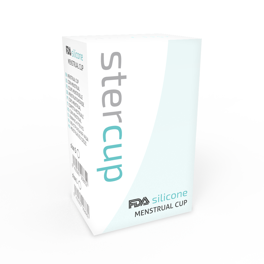 Stercup - Copa Menstrual Fda Silicona Lila - Talla S