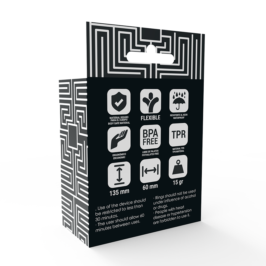 Addicted Toys - Set Anillos Pene Y Testiculos - Ahumado