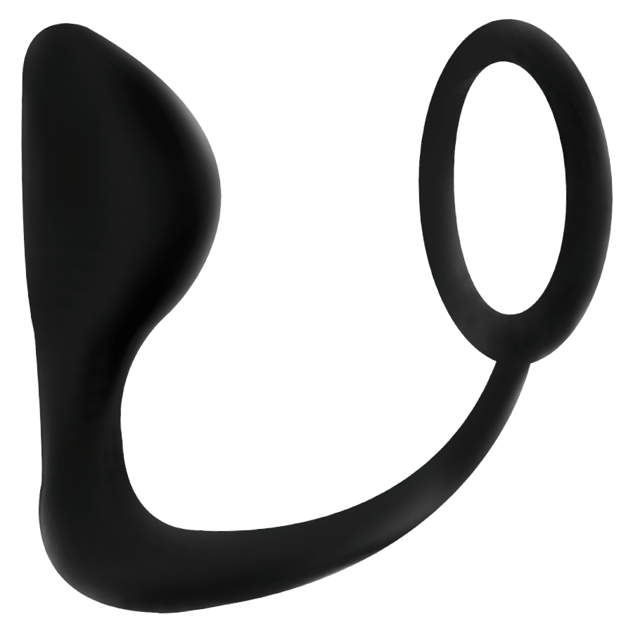 Addicted Toys - Plug Anal Con Anillo Pene Negro