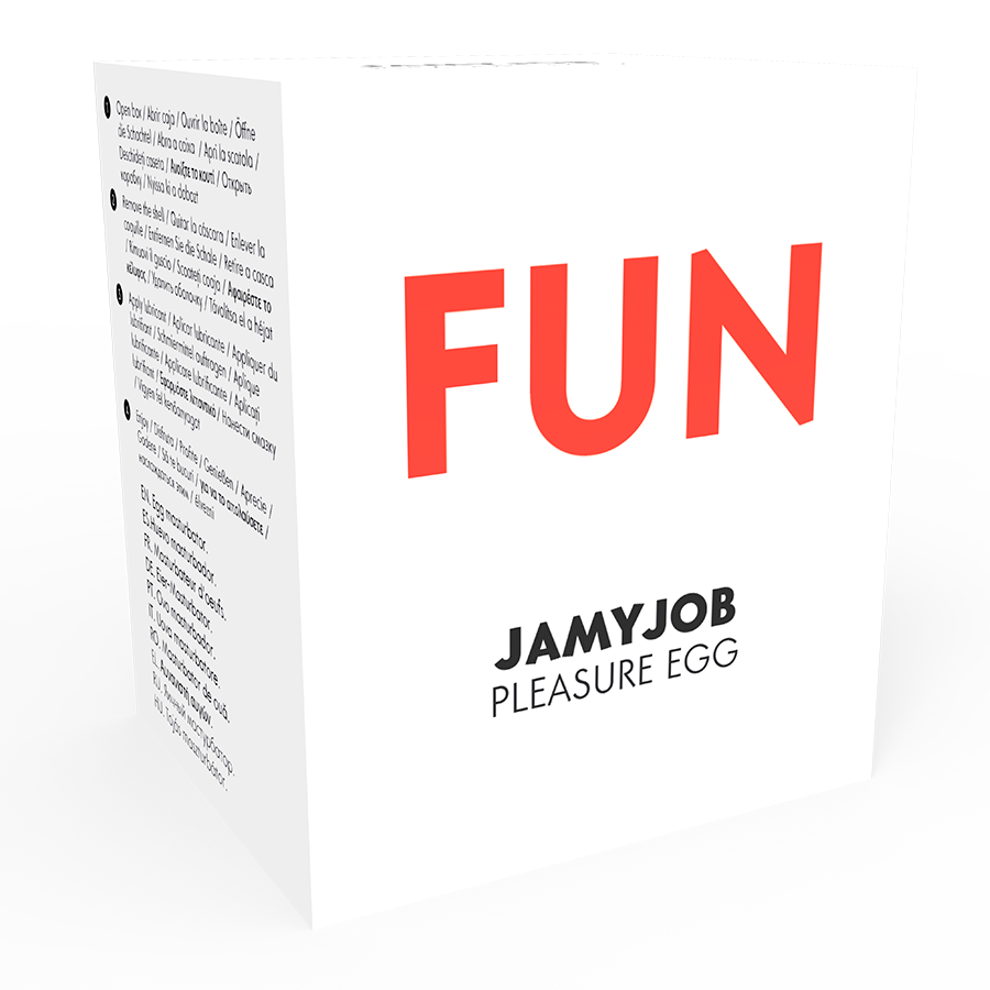 Jamyjob - Huevo Masturbador Discreto Edicion Rojo Fun