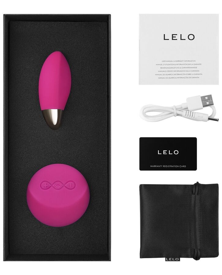 Lelo - Lyla 2 Insignia Design Edition Huevo-Masajeador Fucsia
