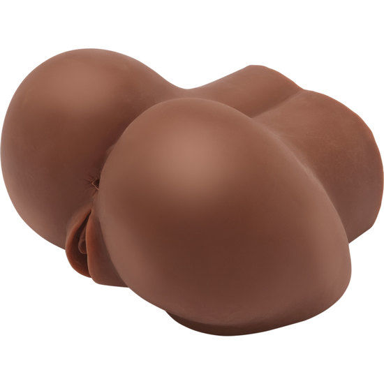 Act - Big Ass Masturbador Realista Con Vibrador Marrón