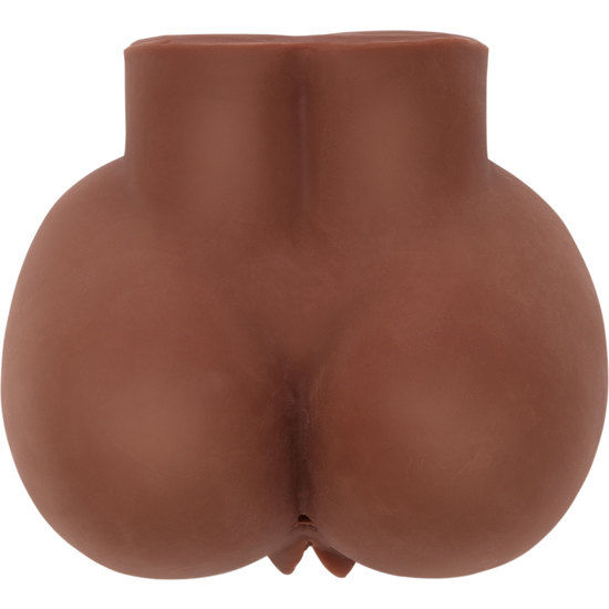 Act - Big Ass Masturbador Realista Con Vibrador Marron