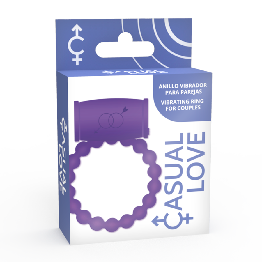 Casual Love - 25 Anillo Vibrador Parejas Violeta