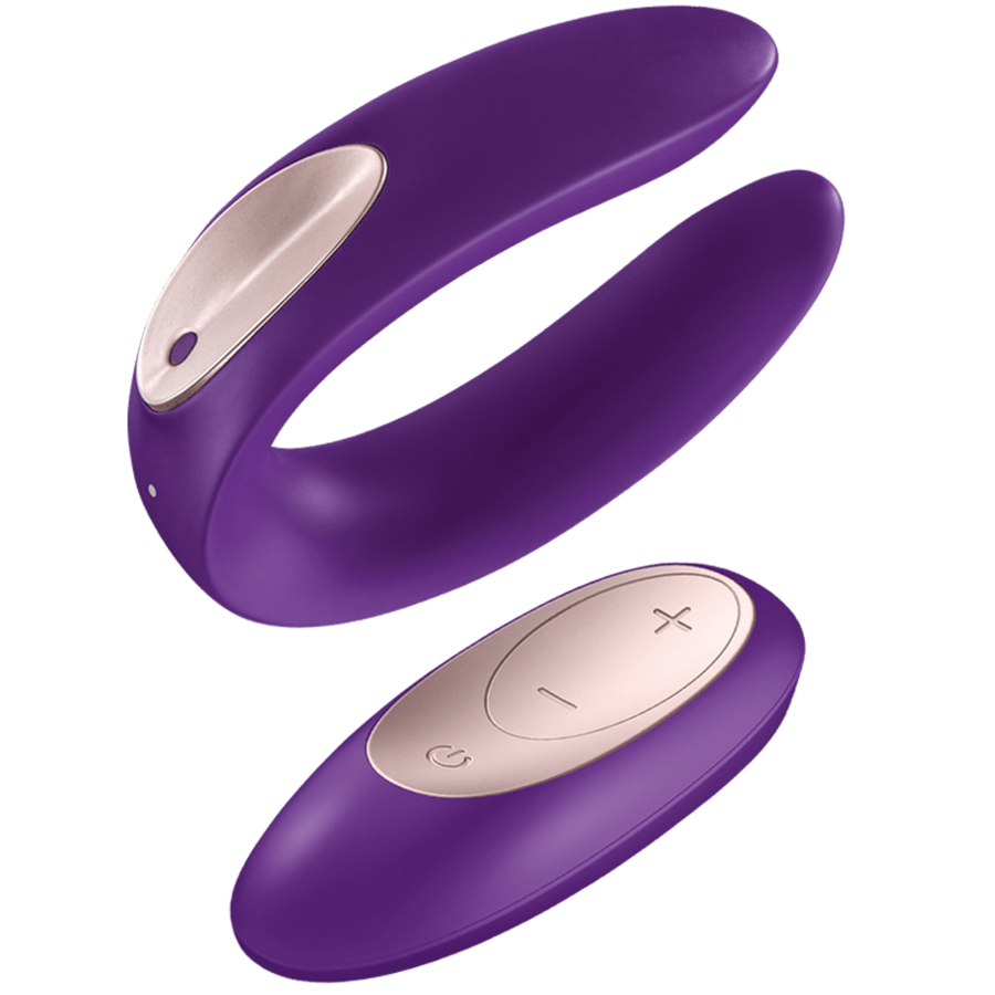 Satisfyer Plus Con Control Remoto Color Púrpura