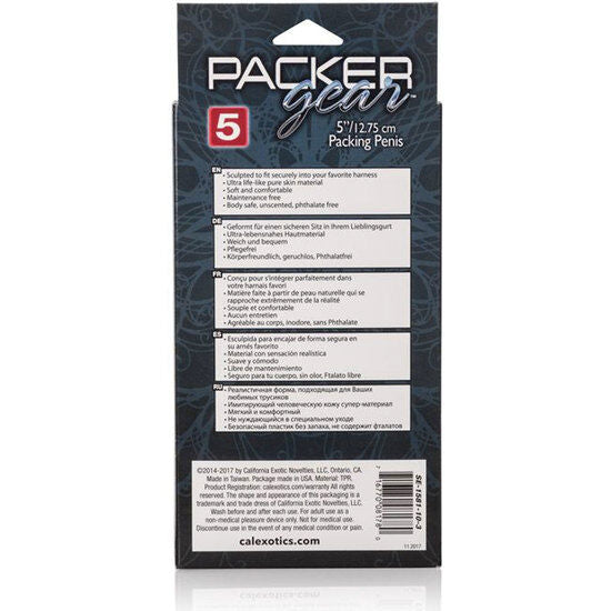 Calexotics - Packing Penis Pene Realístico 14.5 Cm Marrón