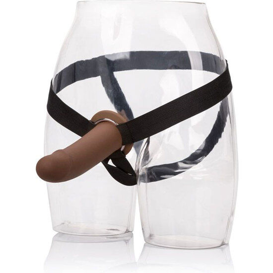 Calexotics - Arnés Con Dildo Hueco Marrón