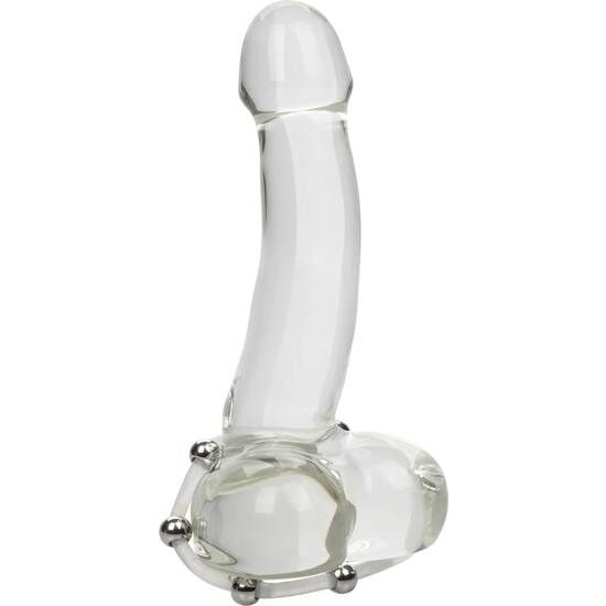 Calexotics - Anillo De Silicona Con Cuentas De Acero Talla Xl