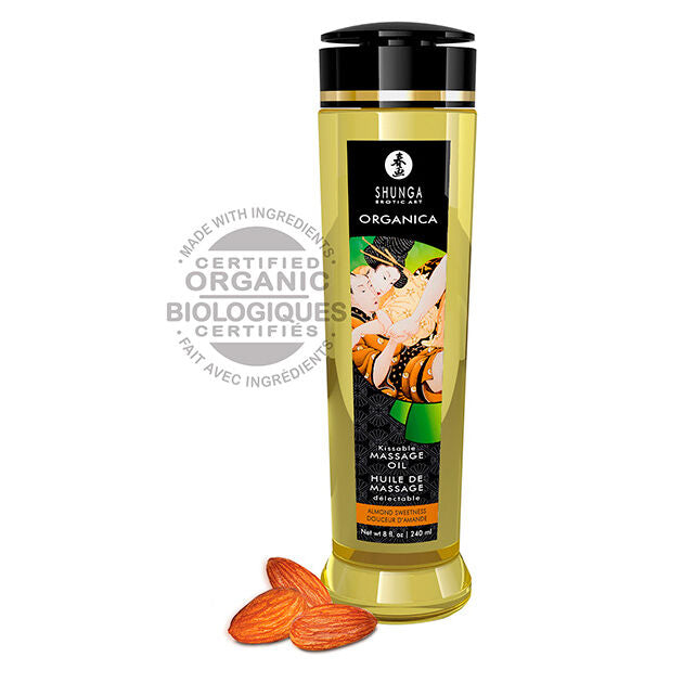 Aceite De Masaje Erótico Almendra Dulce 240 Ml