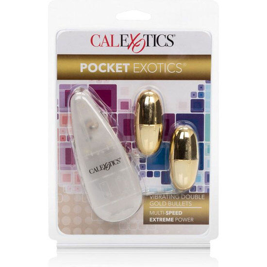 Calexotics - Balas Vibradoras Doradas Duo Gold