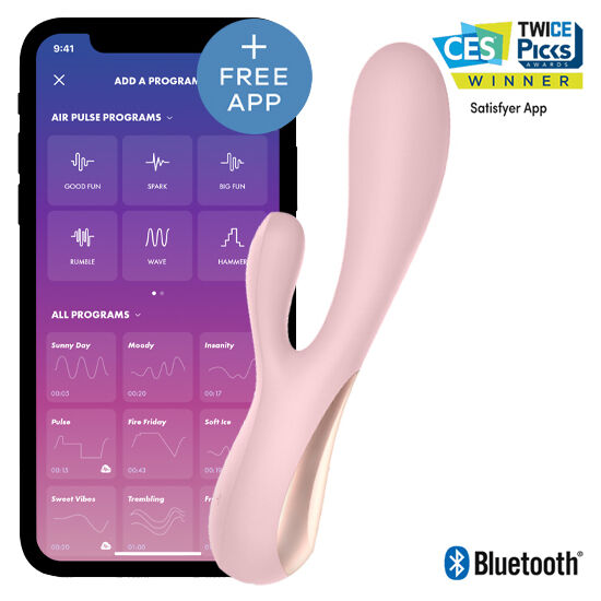 Satisfyer - Mono Flex Rosa Con App