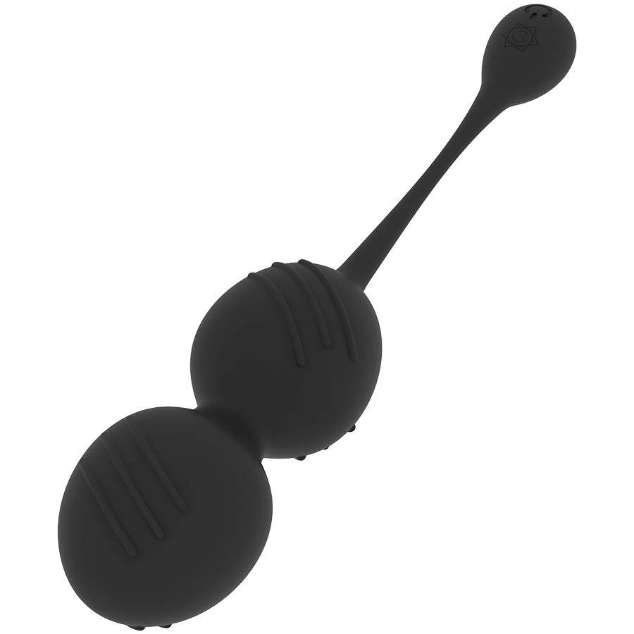 Ritual Nisha Bolas Kegel Recargables Vibradoras Negro
