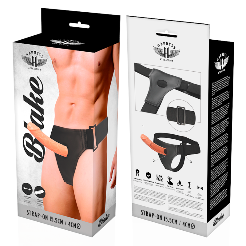 Harness Attraction - Arnés Hueco Blake 15.5 Cm -o- 4 Cm