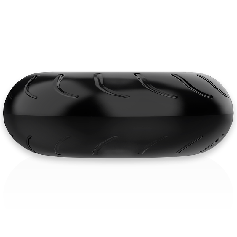 Powering - Super Flexible Y Resistente Anillo Pene 5cm Pr08 Negro