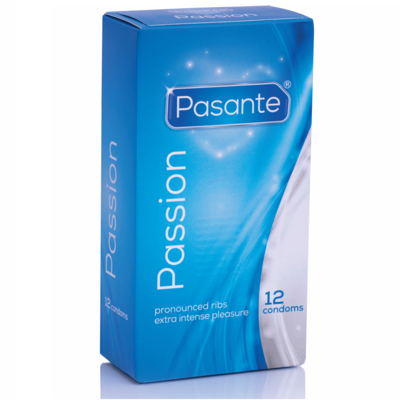 Pasante Preservativos Punteados Más Placer 12 Unidades