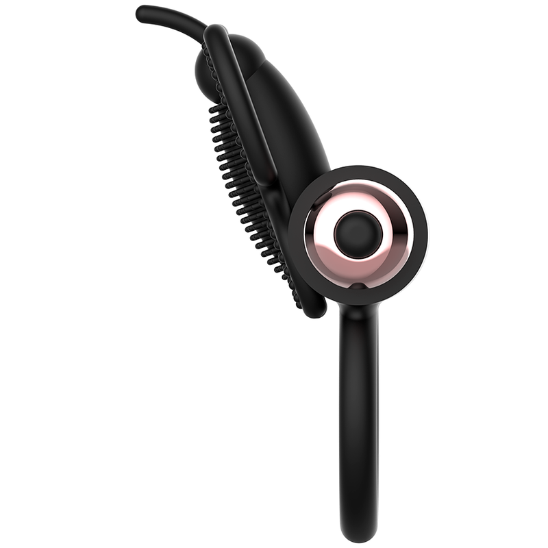 Coquette Chic Desire - Cock Ring Butterfly Anillo Vibrador Negro / Gold