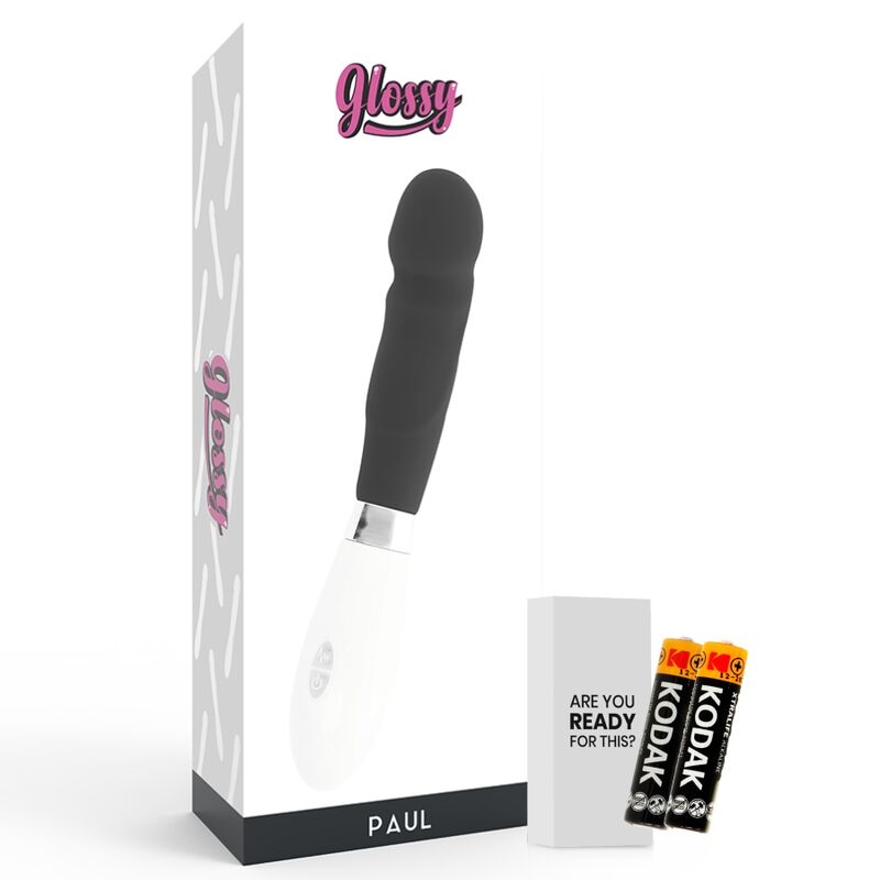 Glossy - Paul Vibrador Negro